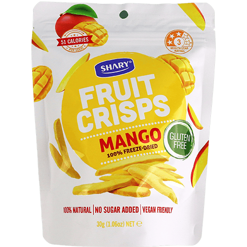 رقائق منغا مجففة بالتفريز شاري 30غ