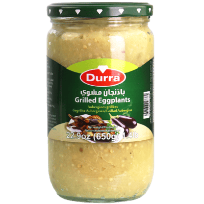 باذنجان مشوي متبل الدرة 650غ باذنجان مشوي متبل الدرة 650غ