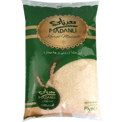 أرز متوسط الحبة معدنلي 5000غ