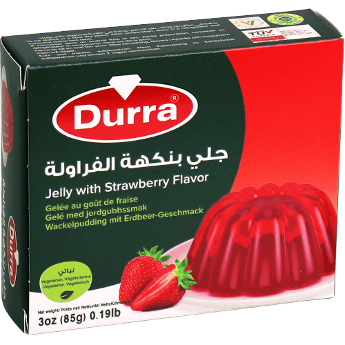 جيلي بنكهة الفراولة الدرة 85غ