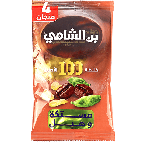 قهوة بالهيل والمستكة الشامي 20غ