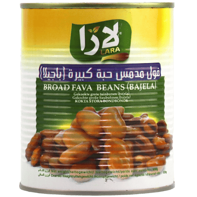 فول مدمس حبة كبيرة (باجيلا) لارا 800غ
