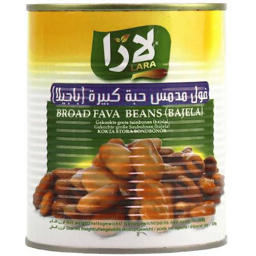 فول مدمس حبة كبيرة (باجيلا) لارا 800غ
