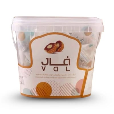 كرات السمسم بالطحينة فال 500غ كرات السمسم بالطحينة فال 500غ