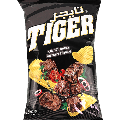 شيبس بطعم الكباب تايجر 90غ