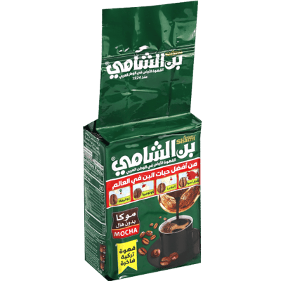 بن سادة موكا اخضر الشامي 180غ بن سادة موكا اخضر الشامي 180غ