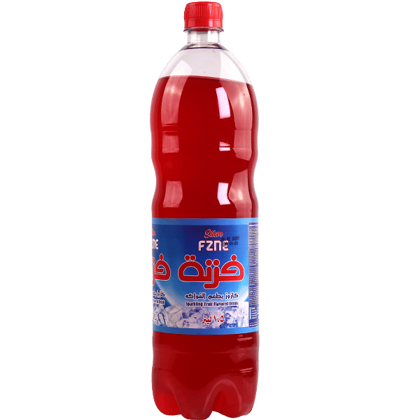 مشروب غازي بنكهة الفواكه فزنة 1.5 لتر