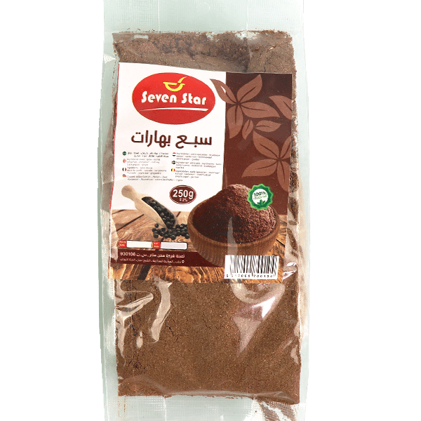 سبع بهارات سفن ستار 250غ