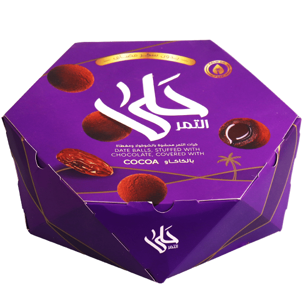 حلى التمر بالشوكولا والكاكاو مكي 500غ