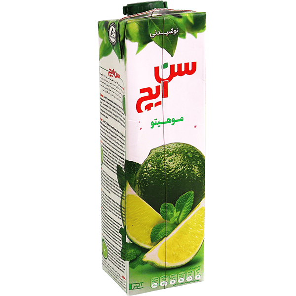 مشروب موهيتو ليمون ونعناع سن ايچ 1 لتر