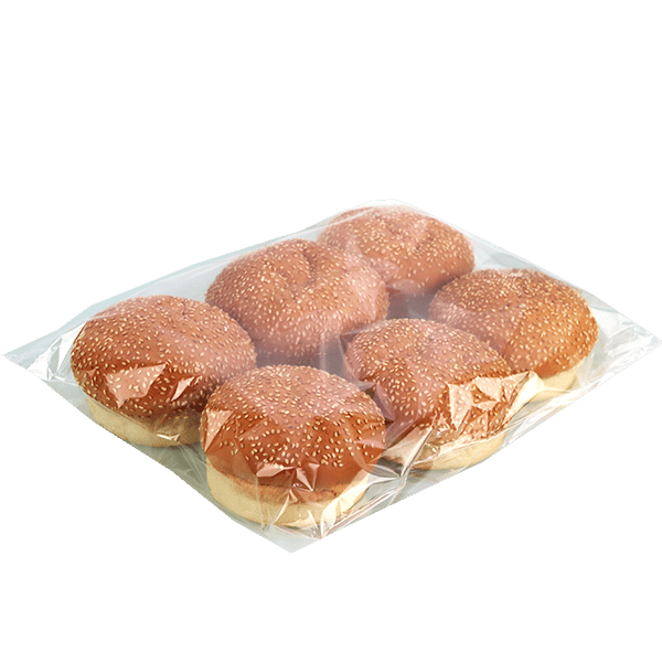 خبز برغر حبة كبيرة بالسمسم 6 قطع